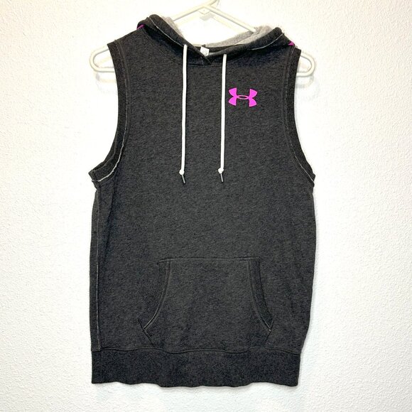 UA Under Armour sleeveless hoodie - Picture 1 of 4